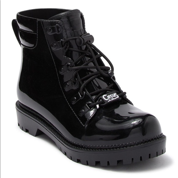 Circus Sam Edelman Knox Black Patent Leather Boots - Picture 9 of 9